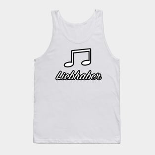 Musik Liebhaber Tank Top